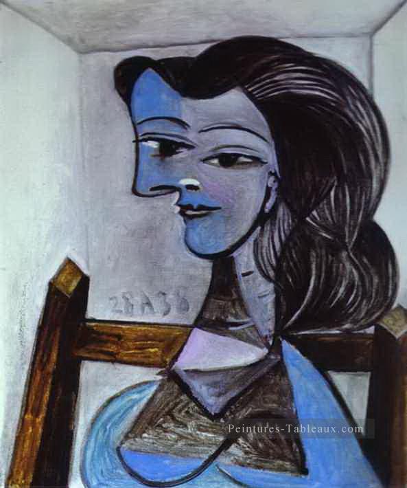 Nusch Eluard 3 1938 cubisme Pablo Picasso Peintures à l'huile